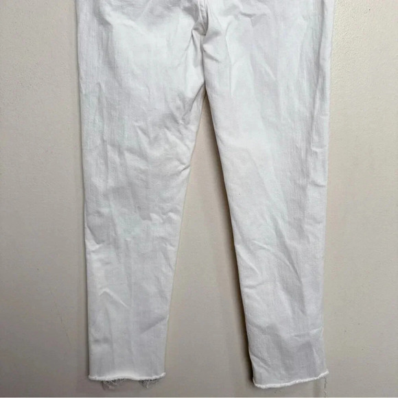 Madewell Womens 25 The Perfect Vintage Jean in Tile White Raw-Hem Edition - Picture 13 of 15